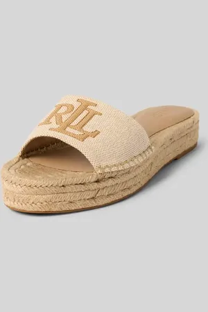 Ralph Lauren Espadryle z wyhaftowanym logo model ‘CAMERYN’