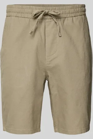 Only & Sons Szorty z mieszanki bawełny i lnu model ‘LINUS’