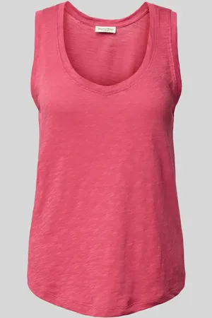 Marc O’ Polo Top o kroju regular fit z mieszanki bawełny i dżerseju slub