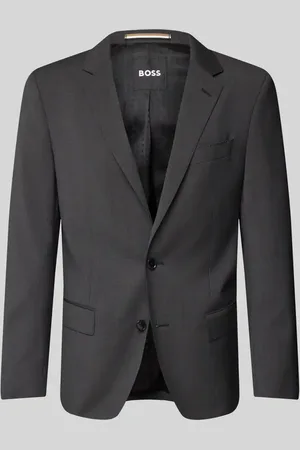 HUGO BOSS Marynarka na 2 guziki z kołnierzem z połami