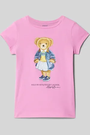 Ralph Lauren T-shirt z nadrukiem z motywem i logo