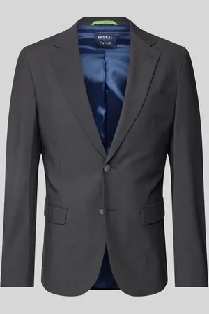 McNeal Marynarka na 2 guziki o kroju slim fit z kieszenią z patką