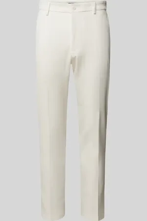 Drykorn Spodnie do garnituru o kroju slim fit w kant model ‘AJEND’