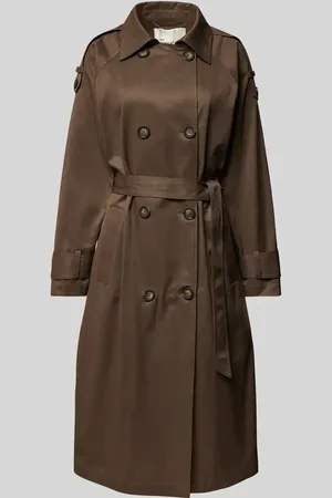 My Essential Wardrobe Trencz z wiązanym paskiem model ‘Mira’