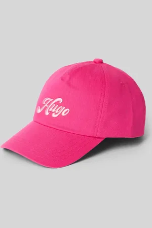 HUGO BOSS Czapka z daszkiem i wyhaftowanym logo model ‘Cara’