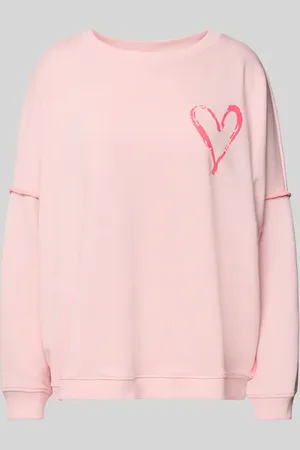 miss goodlife Bluza o kroju oversized z prążkowanymi wykończeniami
