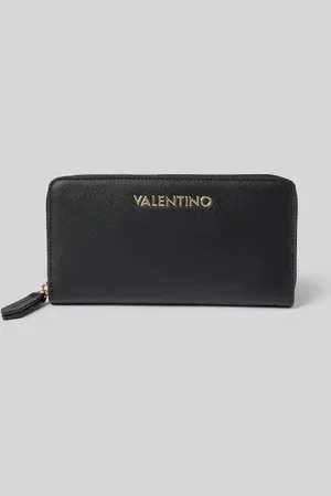 VALENTINO Portfel z detalem z logo model ‘ZERO’