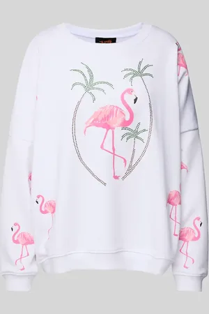 miss goodlife Bluza o kroju oversized z prążkowanymi wykończeniami