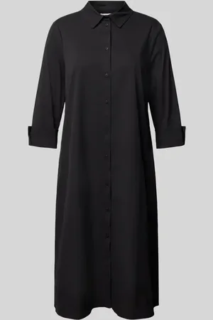 ROBE LÉGÈRE Sukienka koszulowa o długości do kolan z rękawem o dł. 3/4