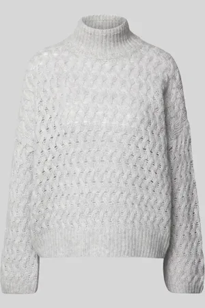 Hemisphere Sweter z dzianiny ze stójką