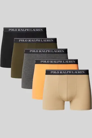 Ralph Lauren Obcisłe bokserki z elastycznym paskiem z logo w zestawie 5 szt.