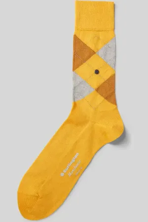 Burlington Skarpety z aplikacją z logo model ‘MANCHESTER’