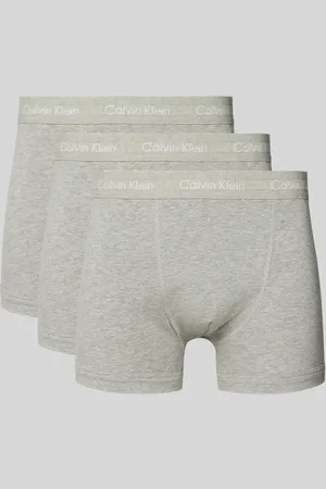 Calvin Klein Obcisłe bokserki z paskiem z logo w zestawie 3 szt.