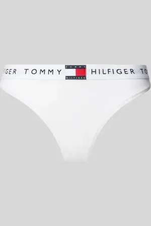 Tommy Hilfiger Stringi z elastycznym pasem z logo model ‘TH Heritage’