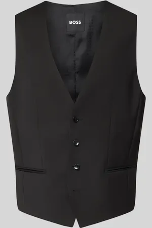HUGO BOSS Kamizelka z listwą guzikową