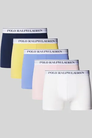 Ralph Lauren Obcisłe bokserki z elastycznym paskiem z logo w zestawie 5 szt.