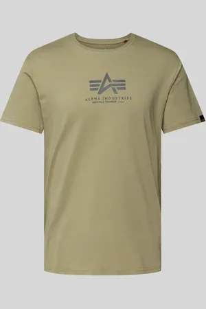 Alpha Industries T-shirt z nadrukiem z logo