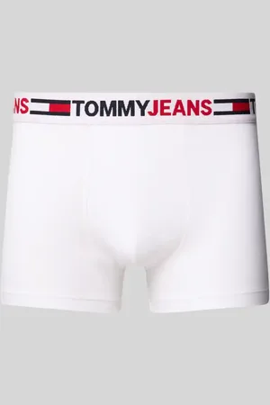 Tommy Hilfiger Obcisłe bokserki z napisem z logo