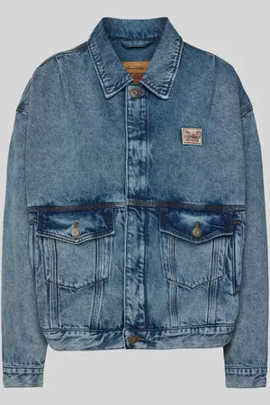 American Vintage Kurtka jeansowa z kieszeniami z patką model ‘JOYBIRD’