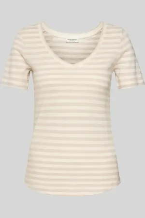 Marc O’ Polo T-shirt o kroju regular fit z dżerseju slub