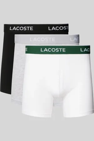 Lacoste Bokserki z elastycznym paskiem z logo w zestawie 3 szt.