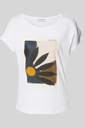 Marc O’ Polo T-shirt o kroju relaxed fit z czystej bawełny