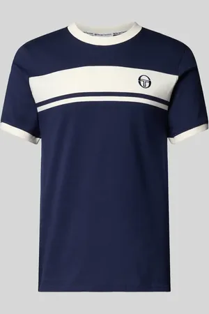 Sergio Tacchini T-shirt z prążkowanymi wykończeniami