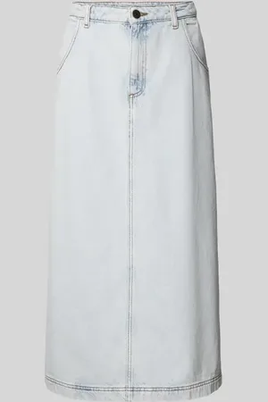 American Vintage Spódnica jeansowa z wpuszczanymi kieszeniami model ‘JOYBIRD’