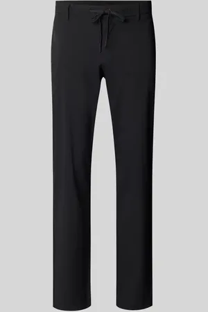 SELECTED Spodnie o kroju slim fit z tunelem model ‘LERO’