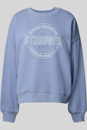 Stronger Bluza o kroju relaxed fit z obniżonymi ramionami