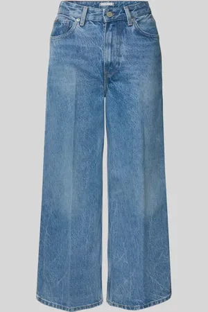 Tommy Hilfiger Jeansy z wysokim stanem z mieszanki bawełny