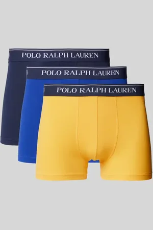 Ralph Lauren Obcisłe bokserki z elastycznym paskiem z logo w zestawie 3 szt.