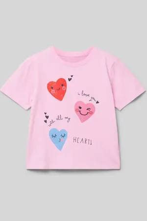 NAME IT T-shirt z detalem z logo model ‘DITTO’
