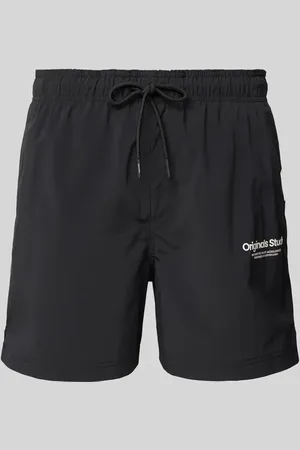 JACK & JONES Spodenki kąpielowe z elastycznym pasem model ‘NAXOS’