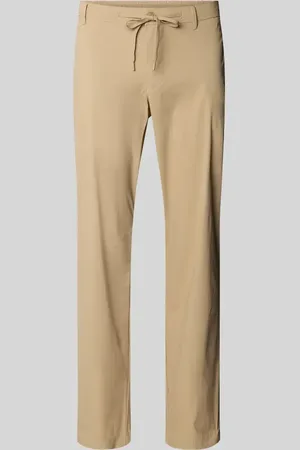 SELECTED Spodnie o kroju slim fit z tunelem model ‘LERO’