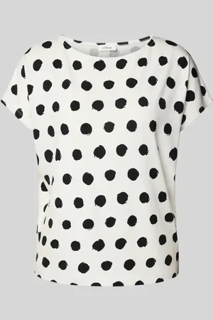 QS by s.Oliver T-shirt o kroju relaxed fit z mieszanki wiskozy