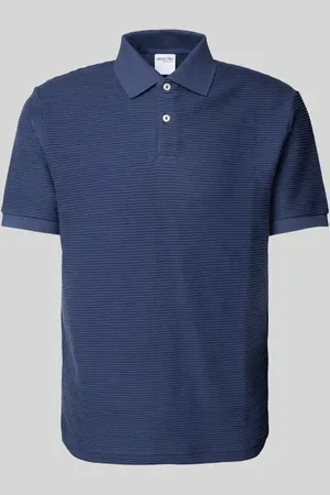 SELECTED Koszulka polo z krótką listwą guzikową model ‘JAY’