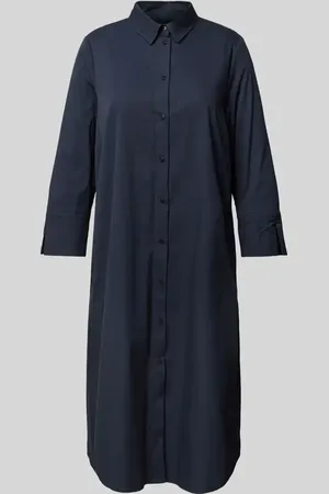 ROBE LÉGÈRE Sukienka koszulowa o długości do kolan z rękawem o dł. 3/4