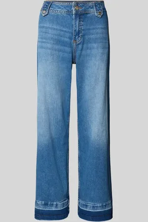 Mos Mosh Jeansy z kieszeniami z tyłu model ‘Hermina’