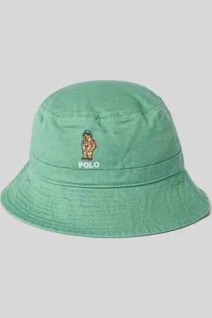 Ralph Lauren Czapka typu bucket z wyhaftowanym logo model ‘BEAR’
