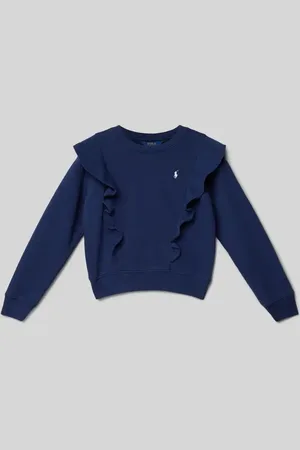 Ralph Lauren Sweter z dzianiny z wyhaftowanym logo