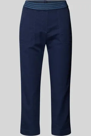 Toni Spodnie sportowe o skróconym kroju slim fit model ‘Sue’