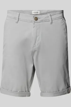 JACK & JONES Bermudy o kroju regular fit z wpuszczanymi kieszeniami model ‘IBOWIE’