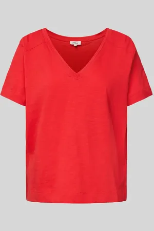QS by s.Oliver T-shirt o kroju regular fit z czystej bawełny