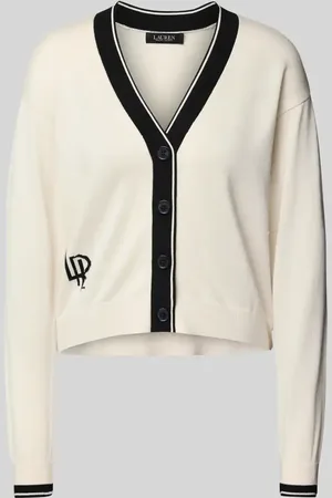 Ralph Lauren Kurtka z dzianiny z listwą guzikową