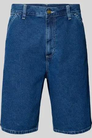 Carhartt Szorty jeansowe z wpuszczanymi kieszeniami model ‘SIMPLE SHORT’