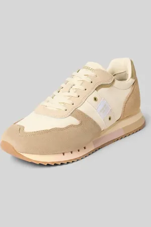 Blauer Sneakersy sznurowane model ‘ROSE’