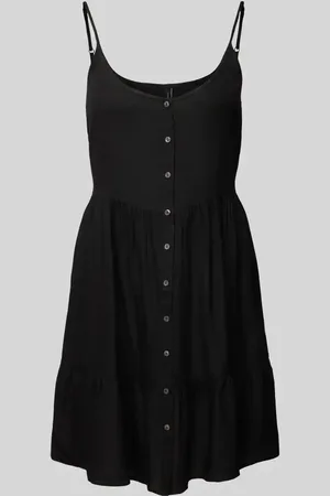 VERO MODA Sukienka o linii A i luźnym kroju z czystej wiskozy model ‘BUMPY’