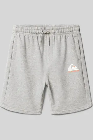 Quiksilver Szorty z dzianiny dresowej o kroju regular fit z nadrukiem z logo model ‘EASY DAY’