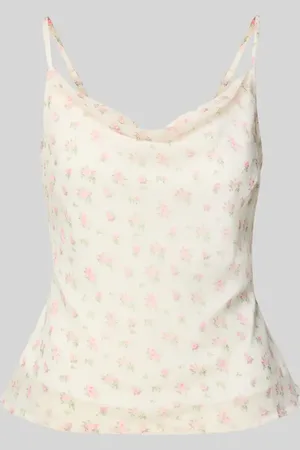 VERO MODA Top na ramiączkach o kroju regular fit ze wzorem na całej powierzchni model ‘SMILLA’